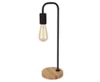 Seabrook Timber Stylish Desk Lamps Black 1