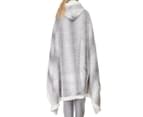 Apartmento Hooded Snuggle Blanket - Silver 5