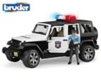 Bruder 1:16 Jeep Rubicon Police Car w/ Policeman Toy 1