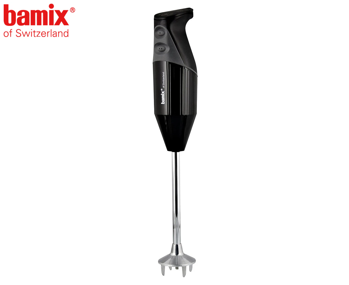 Bamix 200w Stainless Steel Gastro Immersion Handheld Blender Food Chopper Black