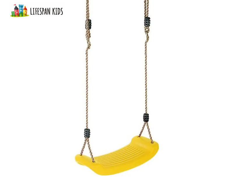 Lifespan Kids Plastic Seat Swing - Yellow