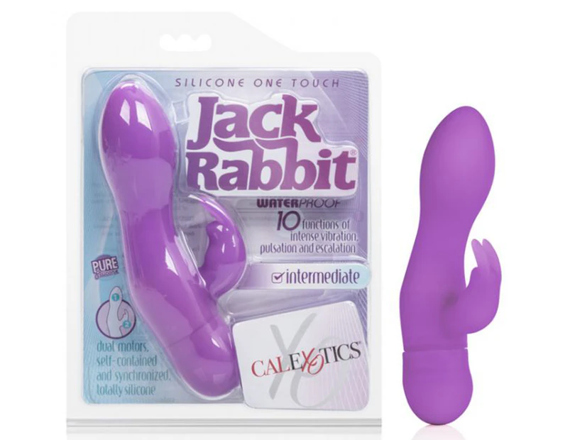 Silicone One Touch Jack Rabbit - Purple