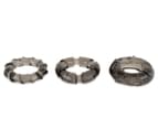 Seven Creations Stretchy Cock Ring Set - Smoke 2