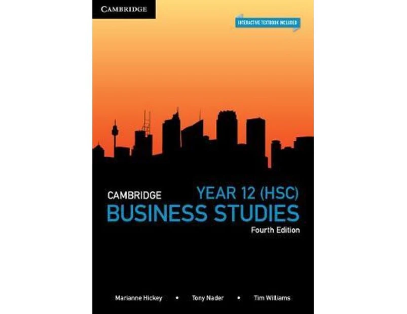 Cambridge Business Studies  : Year 12 (HSC) (print and digital), 4th Edition