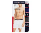 Tommy Hilfiger Men's Cotton Stretch Boxer Brief 3-Pack - Sea