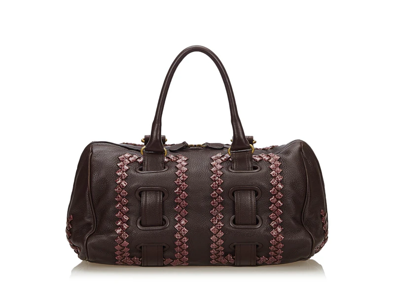 Pre-Loved: Bottega Veneta Leather Shoulder Bag