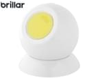 Brillar Wireless Swivel Ball Light - White 1
