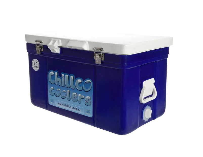 50L Chillco Cooler Ice Box Esky (Dark Blue)