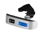 Hostweigh NS-14 LCD Mini Luggage Electronic Scale Thermometer 50kg Capacity Digital Weighing Device