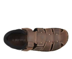Sturt Olympus Enclosed Casual Leather Sandal Men's - Brown