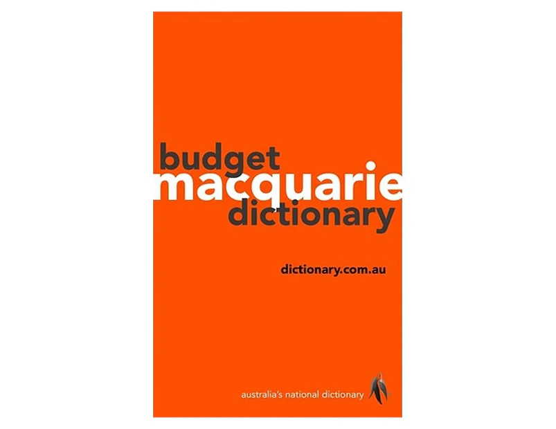 Macquarie Budget Dictionary