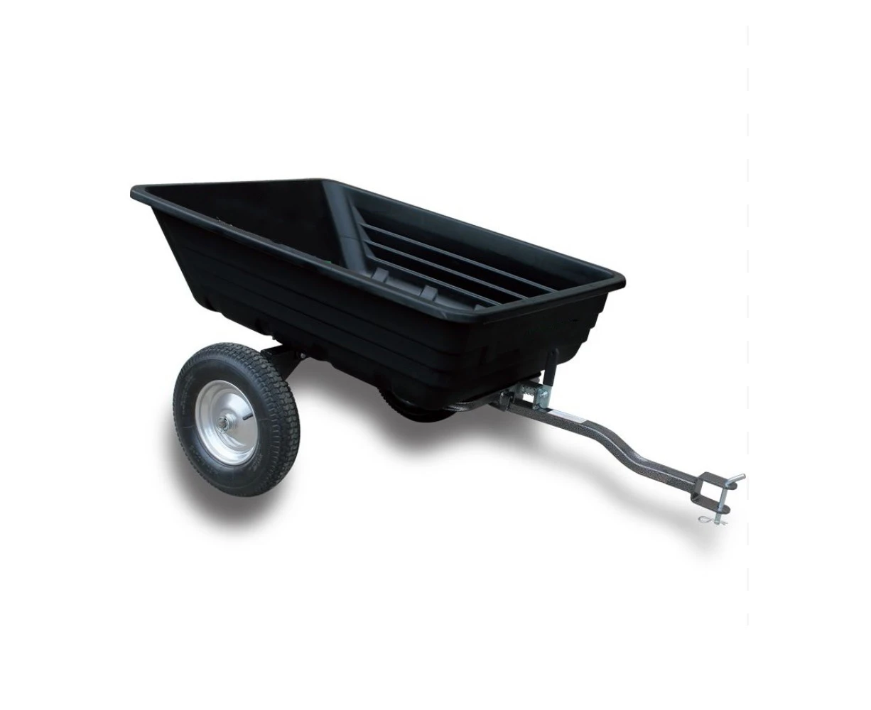 Garden Cart 272 Kg Heavy Duty 600 Lbs 10 Cu.Ft Tow Behind Atv Ride On Mower