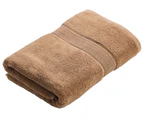 Luxury Zero Twist Cotton 650GSM Bath Towel- Taupe