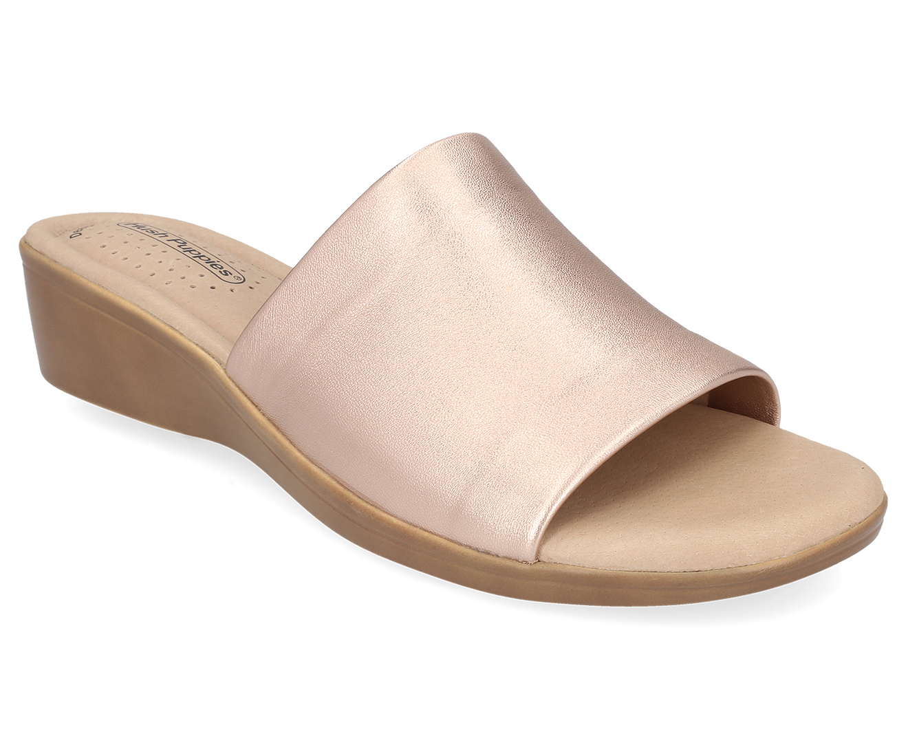 Hush Puppies Women's Coco Flat Sandals - Rose Gold | Www.catch.co.nz