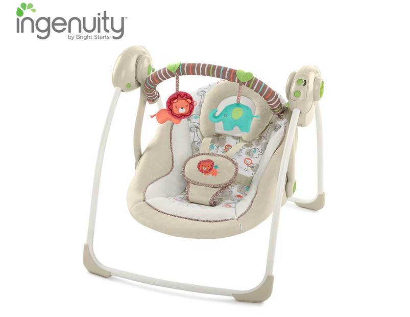 Ingenuity Cozy Kingdom Portable Swing Baby/Infant Rocking Chair/Music/Toy