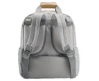 JJ Cole Papago Backpack Baby Maternity Nappy Bag - Heather Grey/Tan
