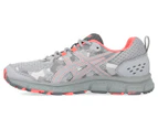 ASICS Women's GEL-Scram 4 Trail Running Sports Shoes - Mid Grey/Stone Grey