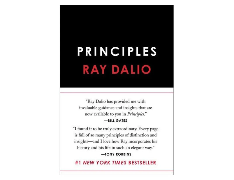 Principles: Life and Work Hardcover Book by Ray Dalio