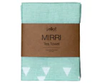 J.Elliot Home 50x70cm Mirri Linen Tea Towel - Glacier