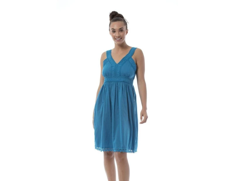 KAJA Clothing CHLOE Dress - Daphne blue 100% Cotton