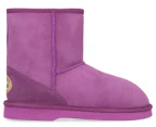 Yellow Earth Women's Manly Ugg Boot - Purple