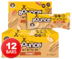 12 x Bounce Nut Butter Protein Bar Peanut 50g