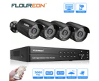 8 Channe 1080P AHD DVR Security Recording System + 4 X Outdoor 3000TVL Waterproof Security Monitor Camera System Kit