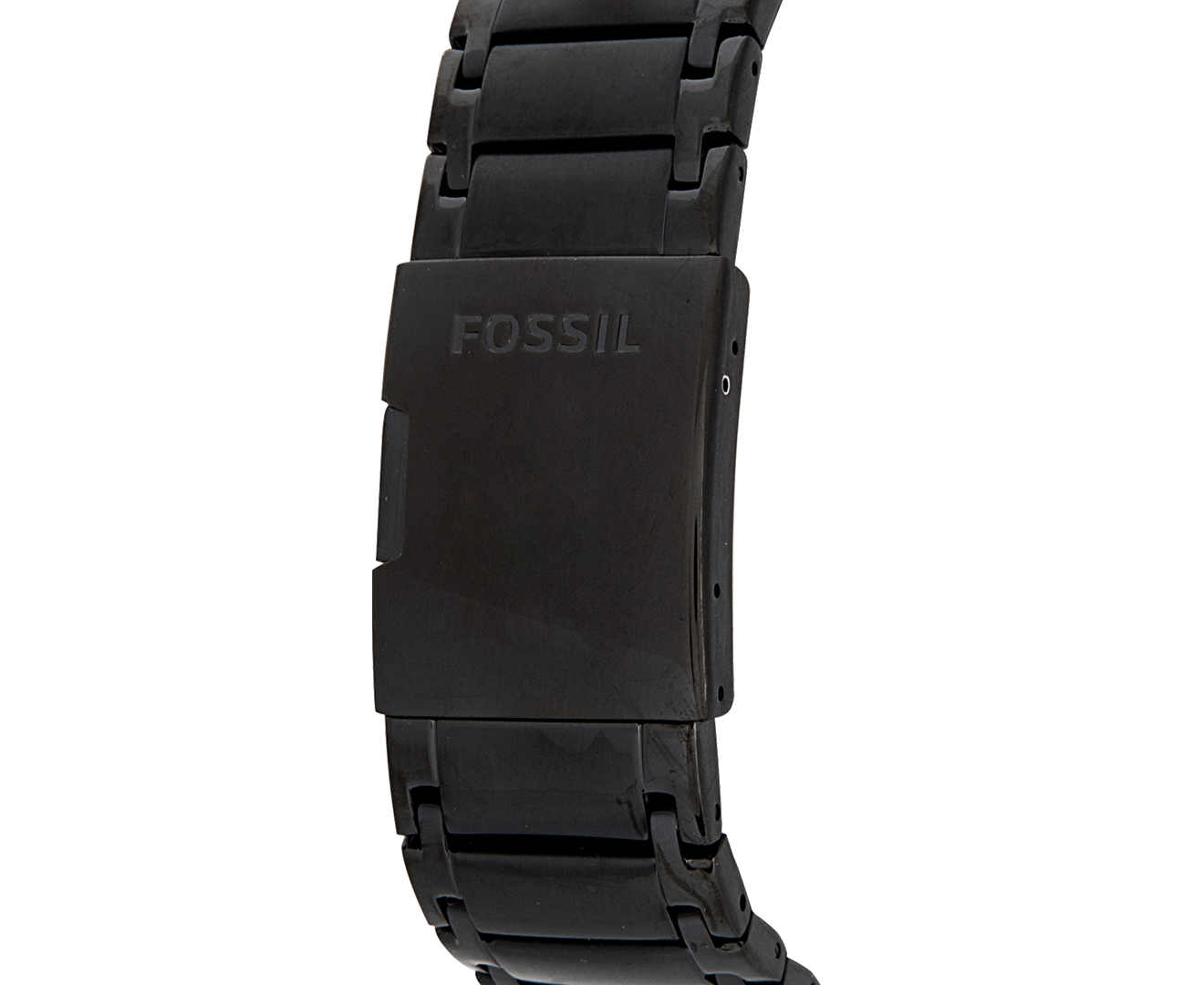 Fossil fs4159 zane diamond 2024 black stainless steel watch