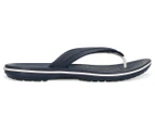 Crocs Men's Crocband Flips - Navy/White