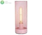 Lexi Lighting Clara Touch Table Lamp - Pink 1