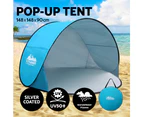Weisshorn Pop Up Camping Tent Beach Portable Hiking Sun Shade Shelter Fishing