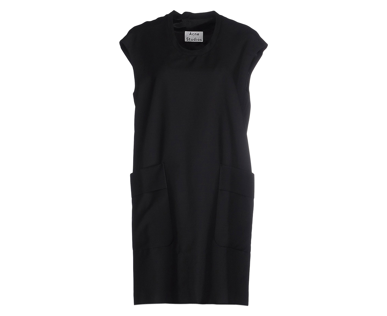 Acne Studios Women's Wool Short Dress - Black | Www.catch.co.nz