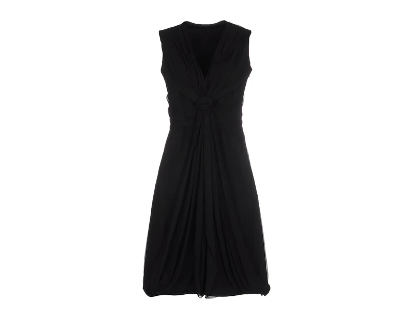 Balenciaga Women's Knee Length Dress - Black