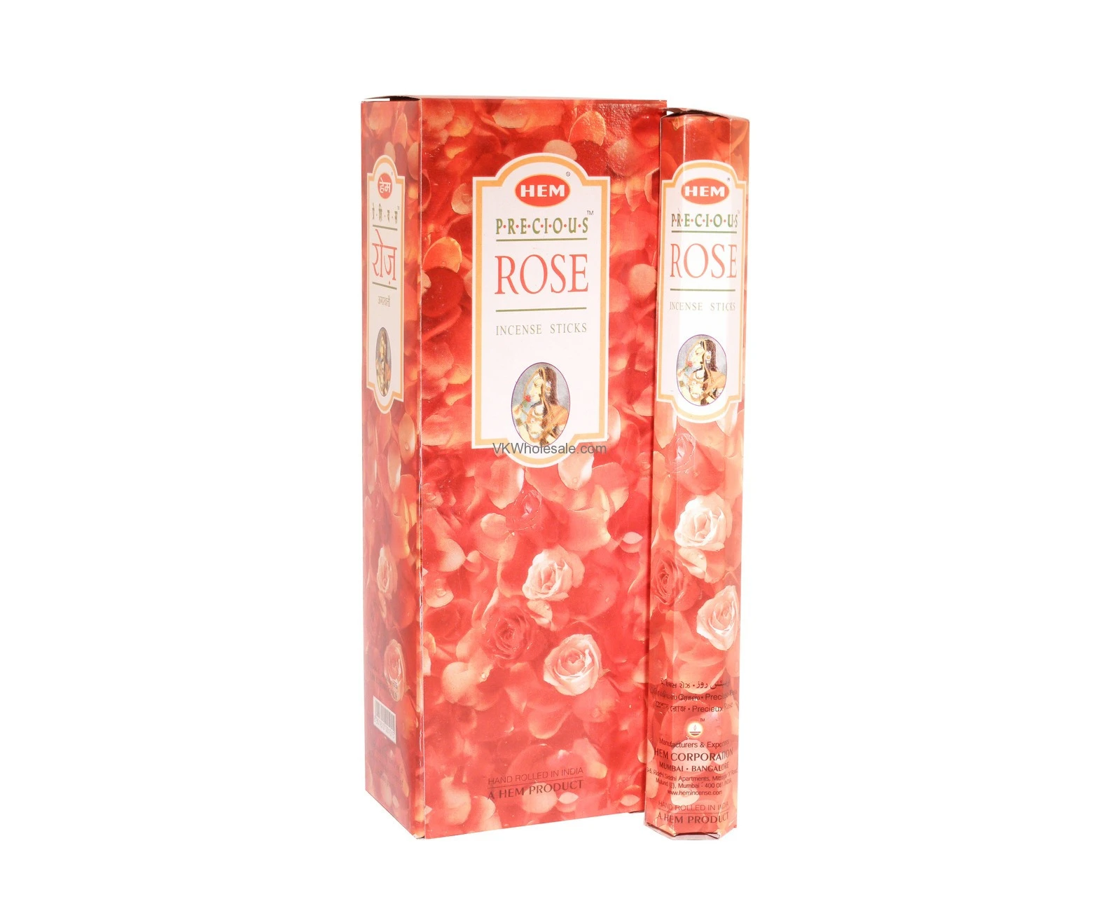 [HEM Precious Rose] 2x 20 Incense Sticks HEM Hex Meditation Aroma Fragrance