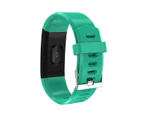 Catzon 115Plus Fitness Tracker HR Heart Rate Monitor Waterproof Smart Fitness Band Step Counter Calorie Pedometer-Green