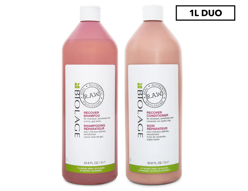 Matrix Biolage R.A.W. Recover Shampoo & Conditioner Duo 1L