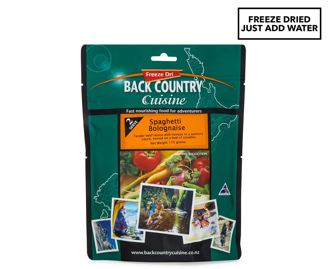 Back Country Spaghetti Bolognaise Double Serve 175g