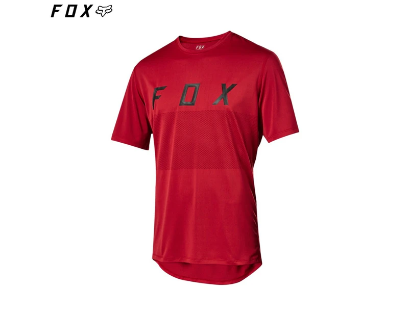 Fox Ranger Fox SS MTB Jersey - Cardinal Red