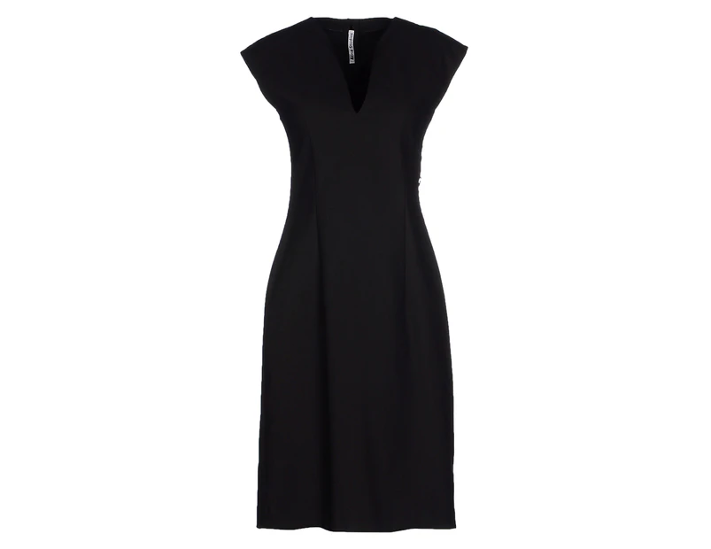 Acne Studios Women's Cotton Rich Short Dress - Black