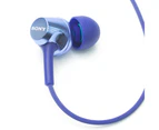 SONY MDR-EX255AP In-ear Headphones 3.5mm Wired - Blue