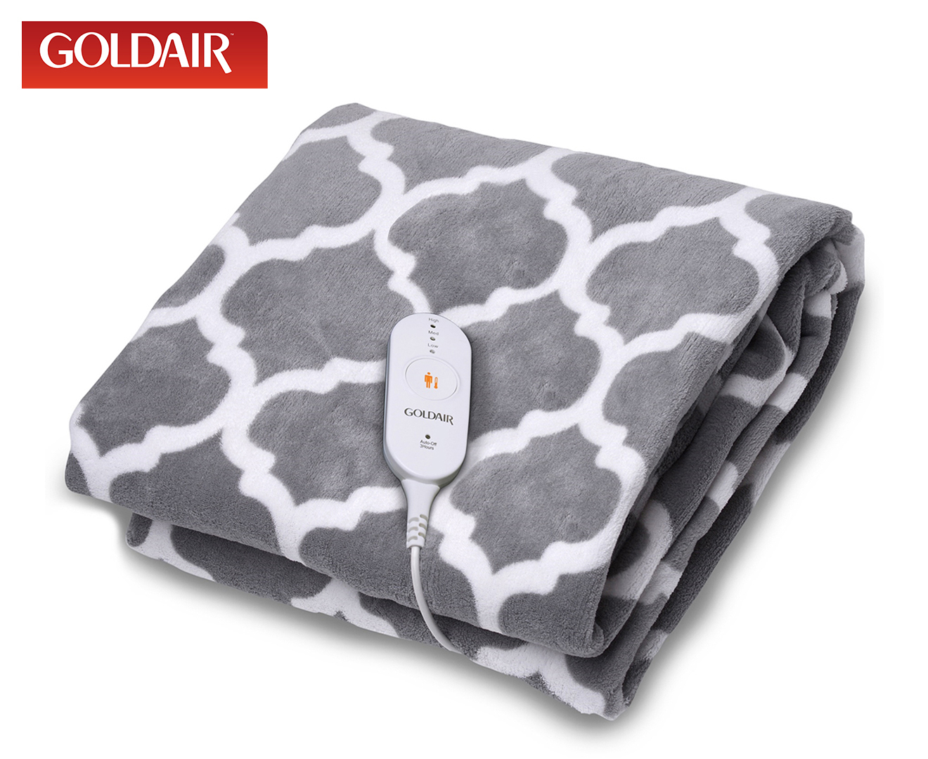 Goldair Heated Throw - Patterned | Catch.co.nz