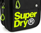 Superdry 2.6L Lineman Utility Bag - Black/Acid