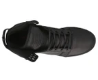 Supra Men's Skytop Shoe - Black/Black-Red