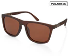 Winstonne Men's Ledger Polarised Sunglasses - Brown/Brown