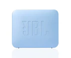 JBL GO2 Wireless Bluetooth Speaker IPX7 Waterproof with Mic 3.5mm Audio Port - Lake blue