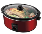 Russell Hobbs 6L Slow Cooker - Red