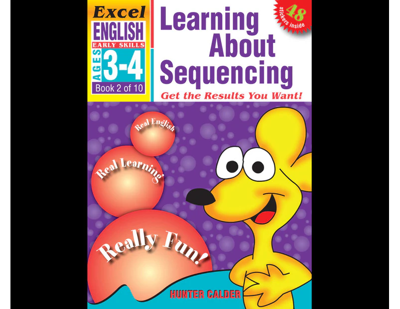 Excel English: Learning About Sequencing Workbook  : Early Series Age 3-4: Book 2