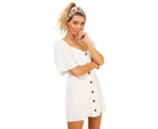MINKPINK Women's Paradise Mini Dress - White