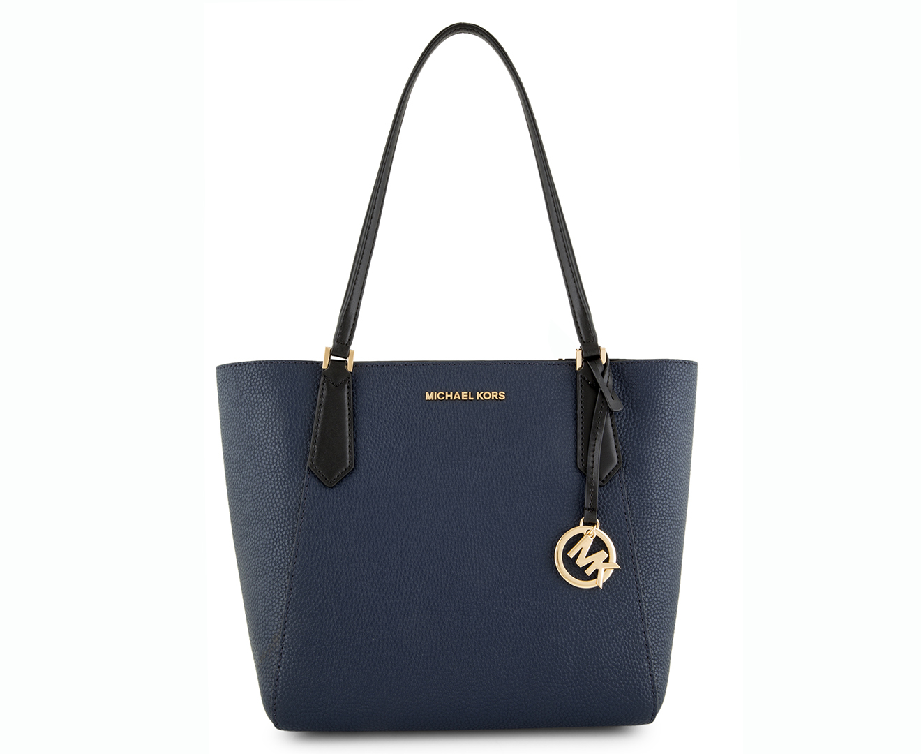 Michael Kors Kimberly Tote Handbag - Navy/Black 192877001270 | eBay