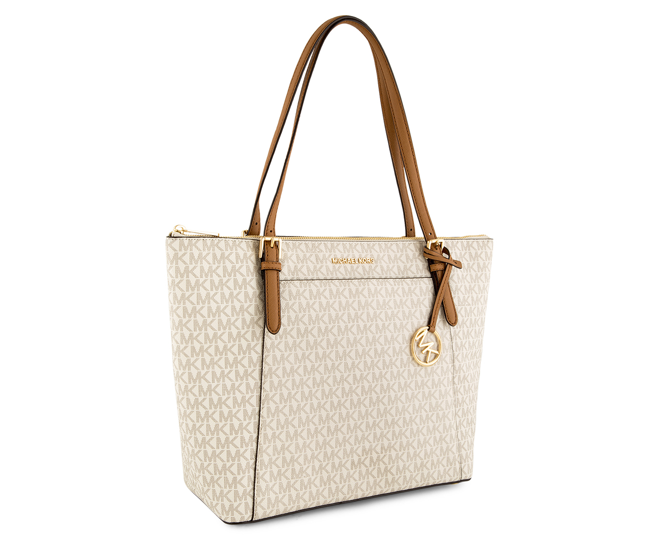 Michael Kors Ciara Tote Handbag Vanilla Acorn Catch .nz